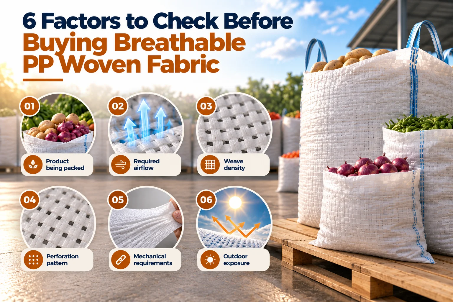 Breathable PP Woven Fabric