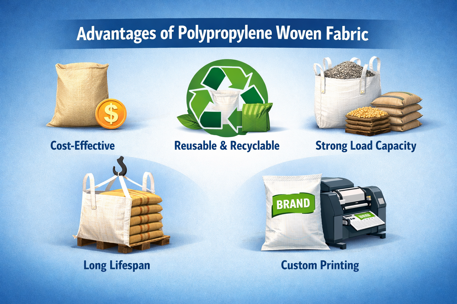 Advantages of Polypropylene Woven Fabric