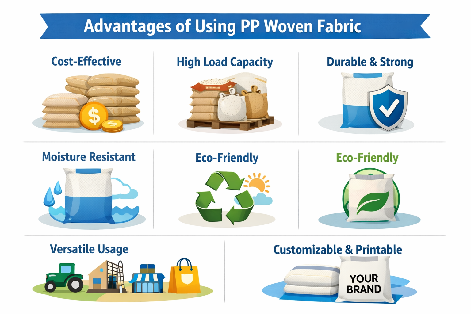 Advantages of Using PP Woven Fabric