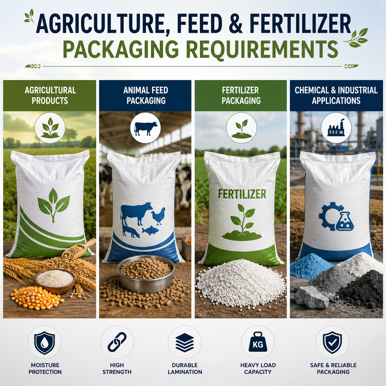 Agriculture, Feed & Fertilizer Packaging Requirements
