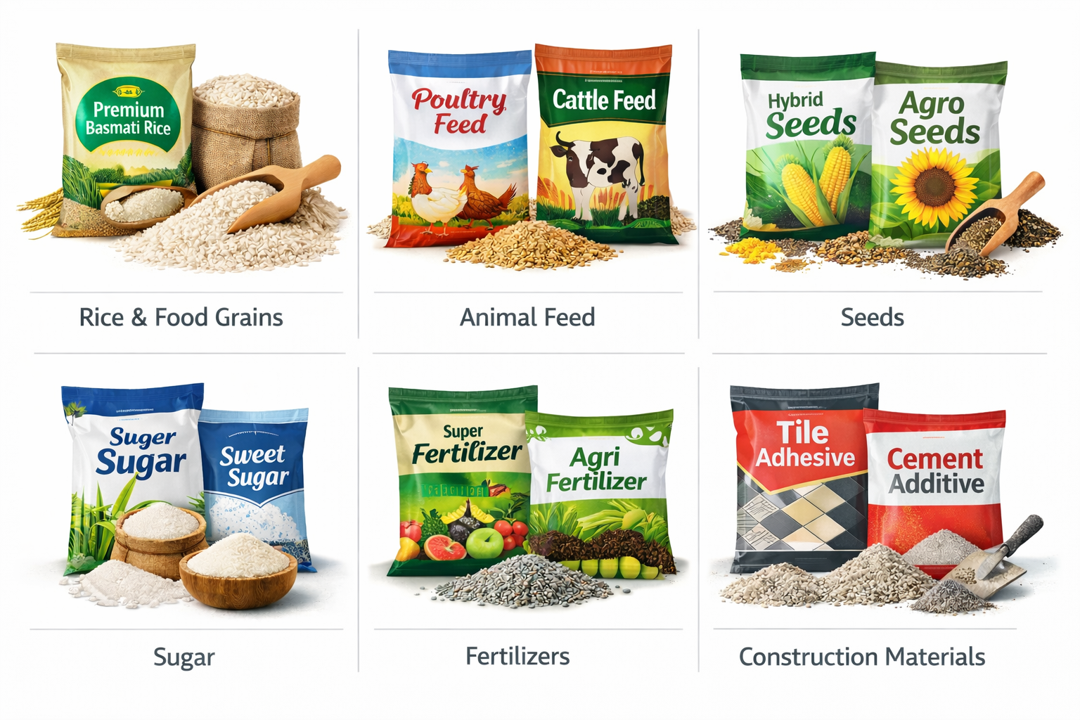 Applications of BOPP Packaging Bags in Export Industries