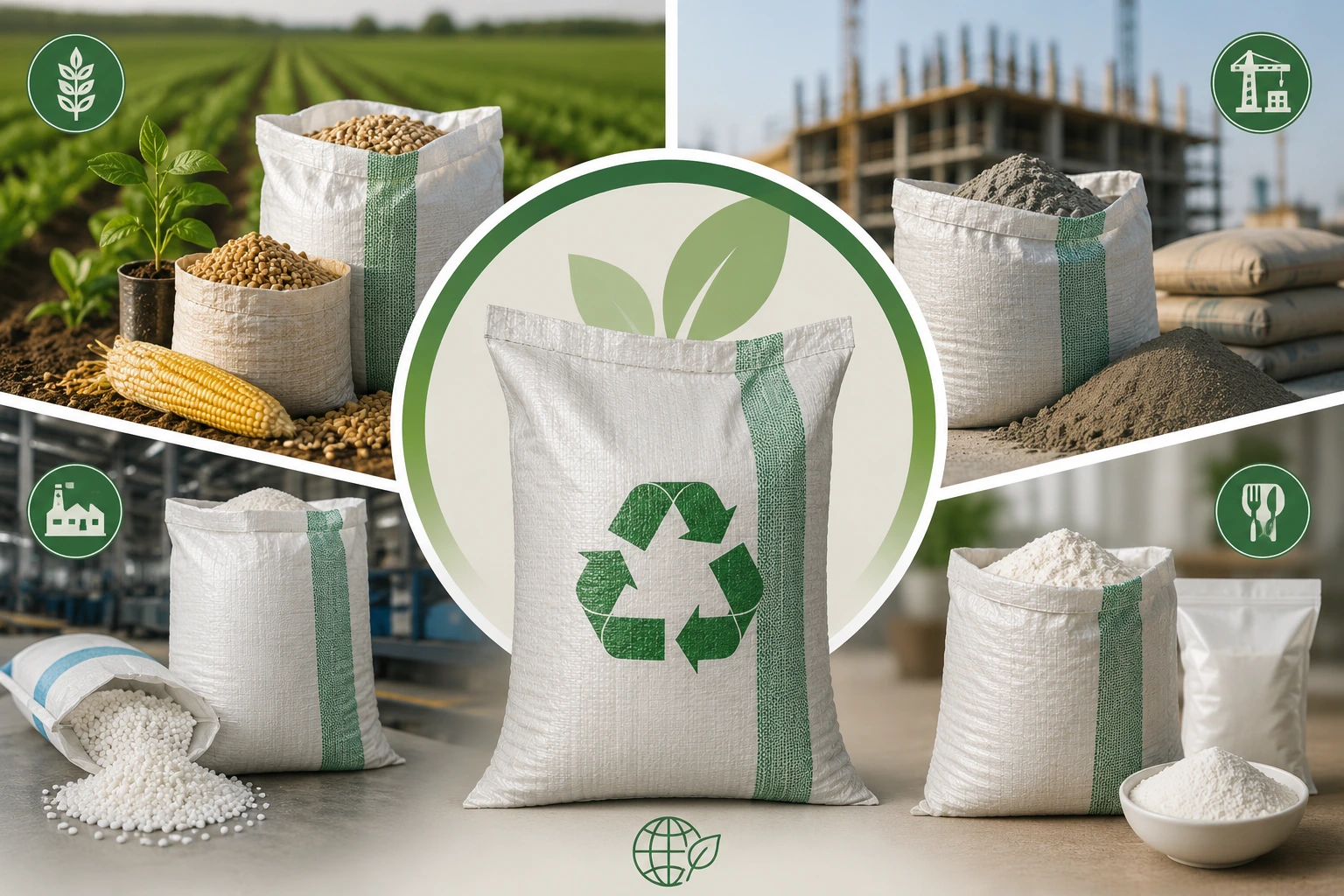 Applications of Recycled Polypropylene Bags