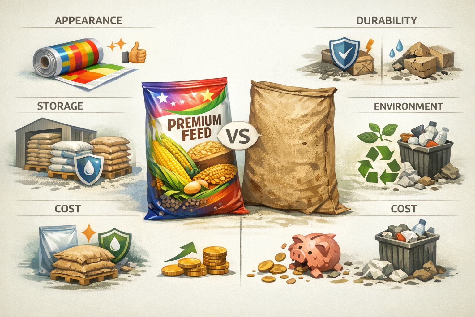 BOPP Bags vs Traditional Packaging: Detailed Comparison