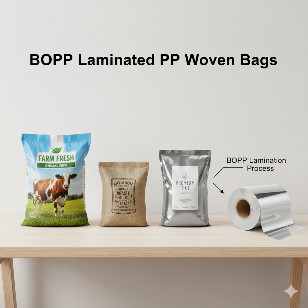 BOPP Laminated PP Woven Bags