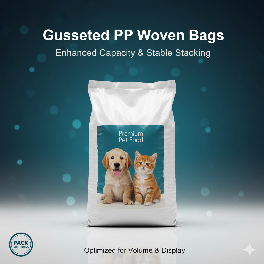 Gusseted PP Woven Bags