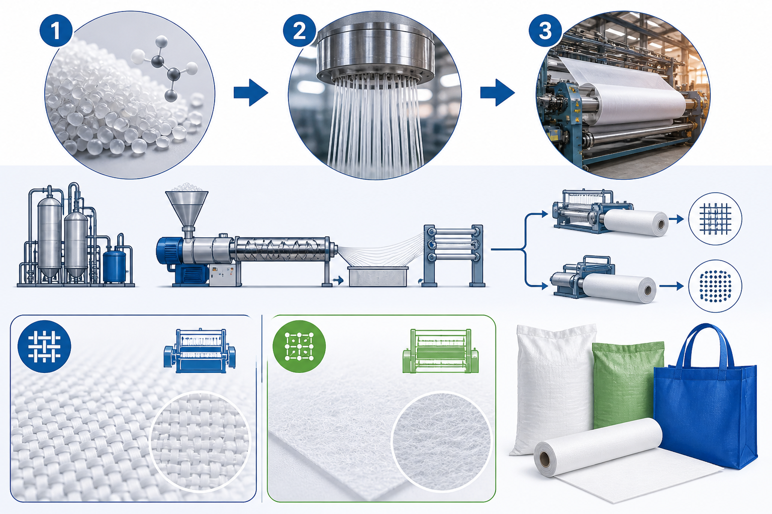 How is Polypropylene Fabric Made