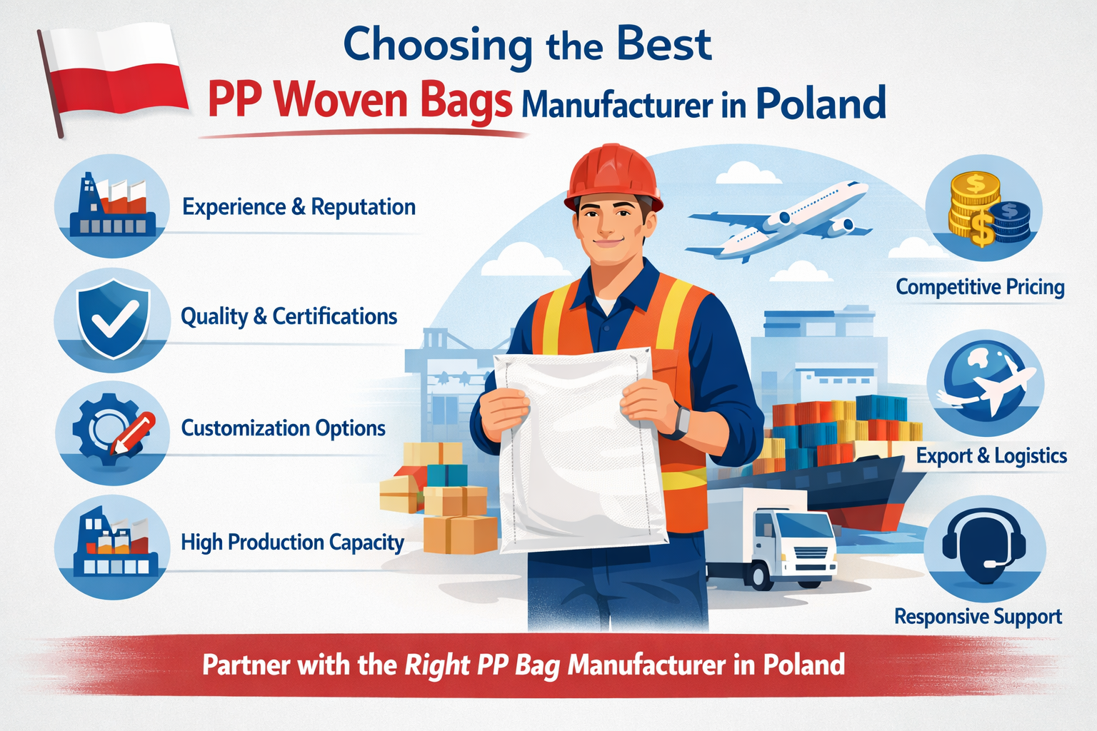 How to Choose the Best PP Woven Bags Manufacturer in Poland
