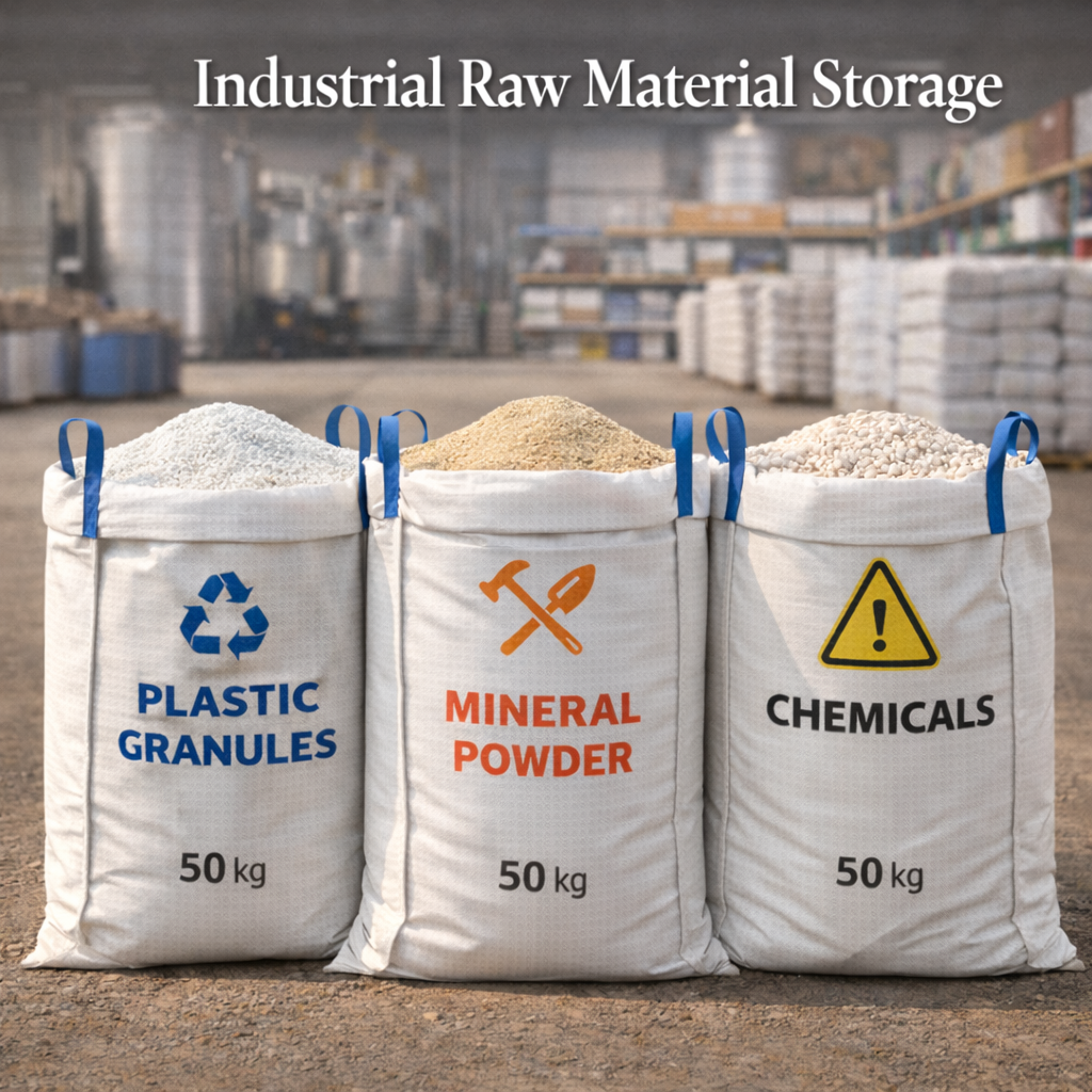Industrial Raw Material Storage