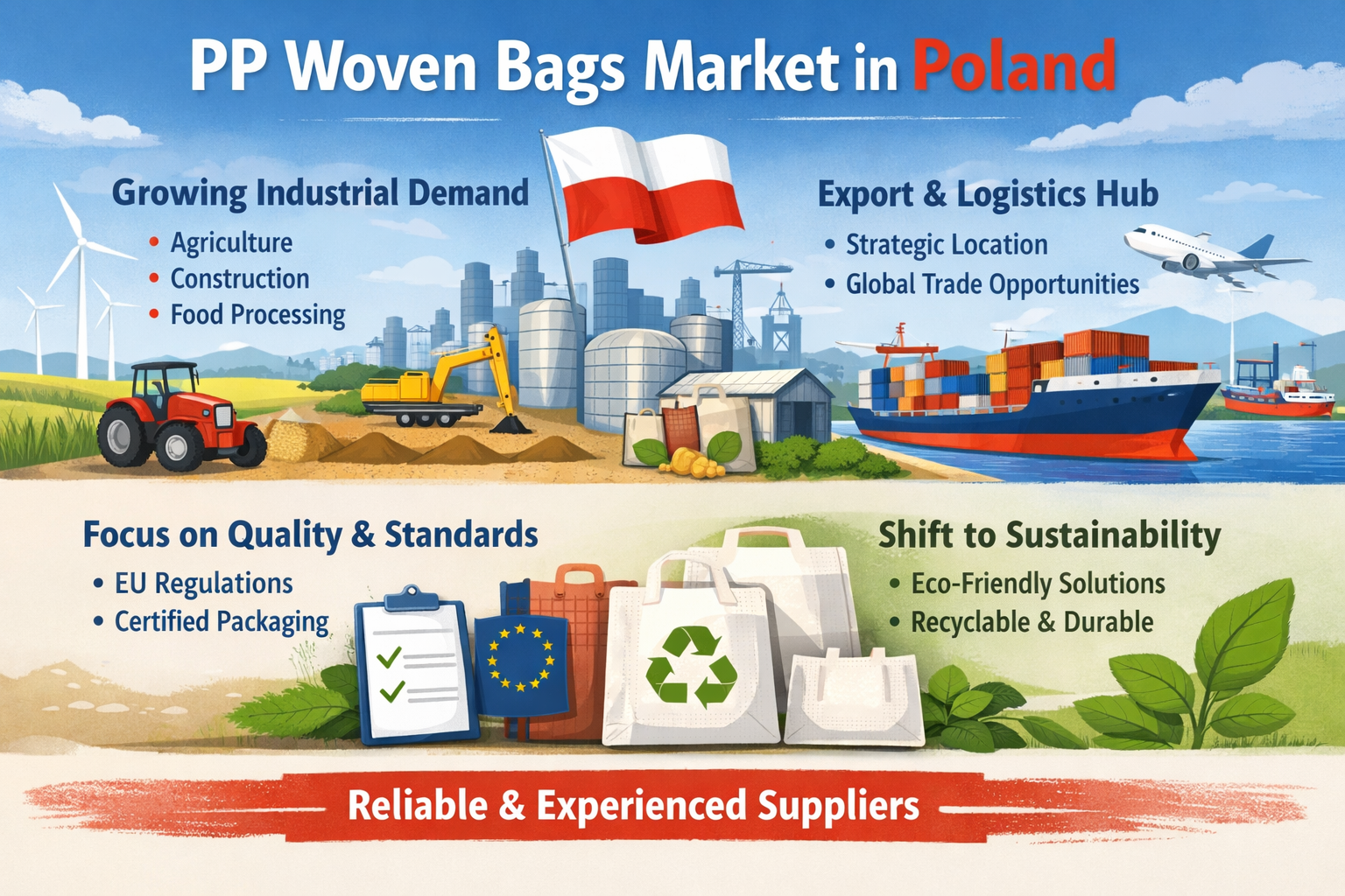 Overview of PP Woven Bags Market in Poland