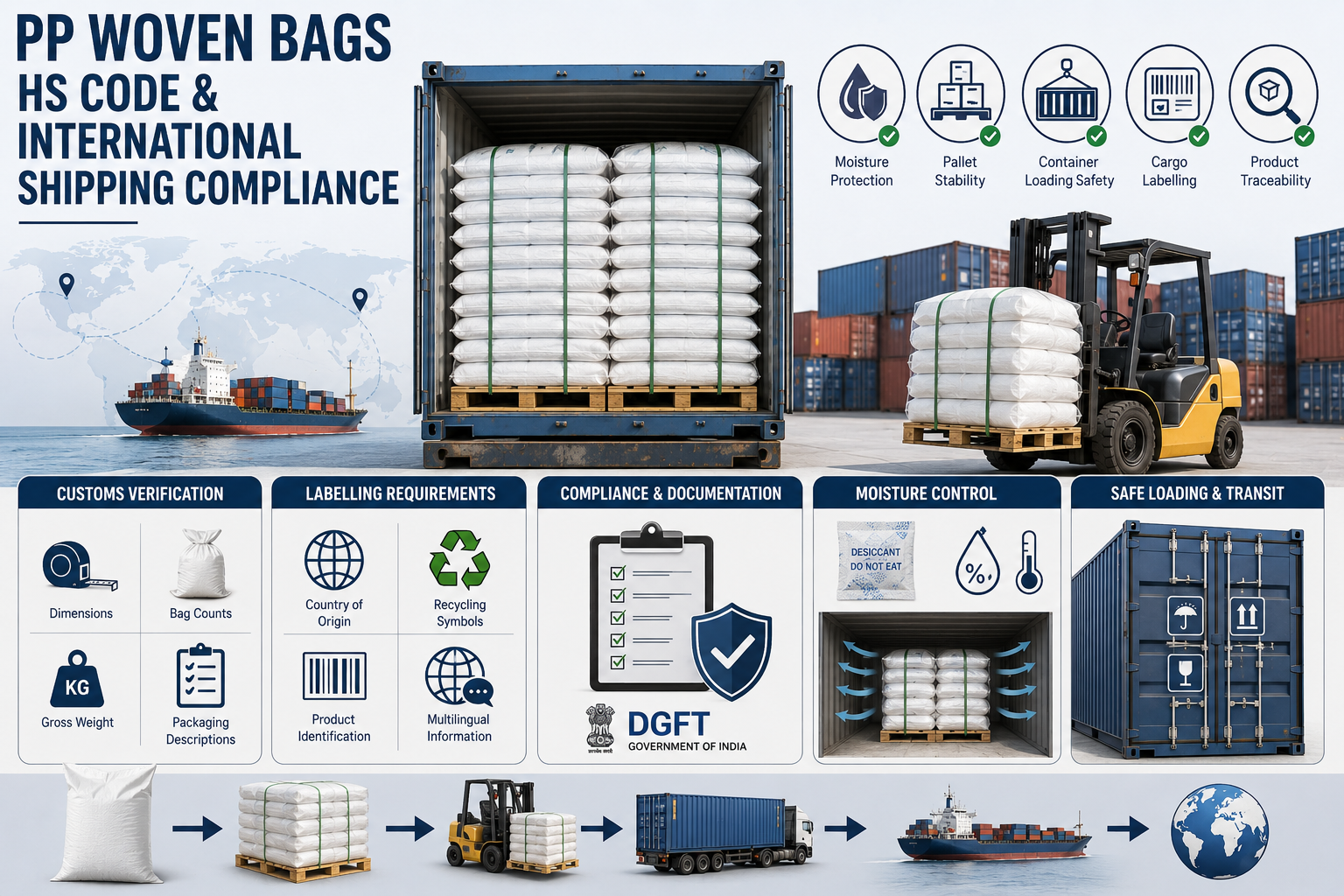 PP Woven Bags HS Code and International Shipping Compliance