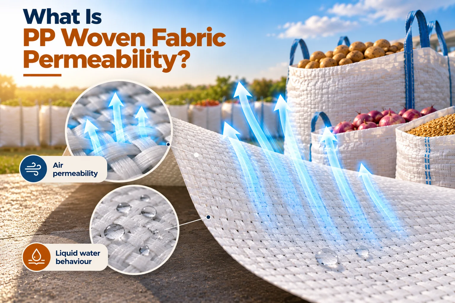 What Is PP Woven Fabric Permeability