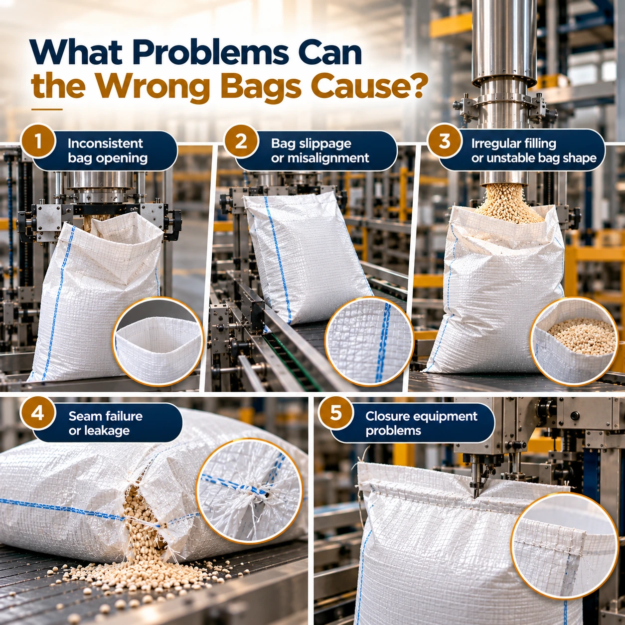 What Problems Can the Wrong Bags Cause