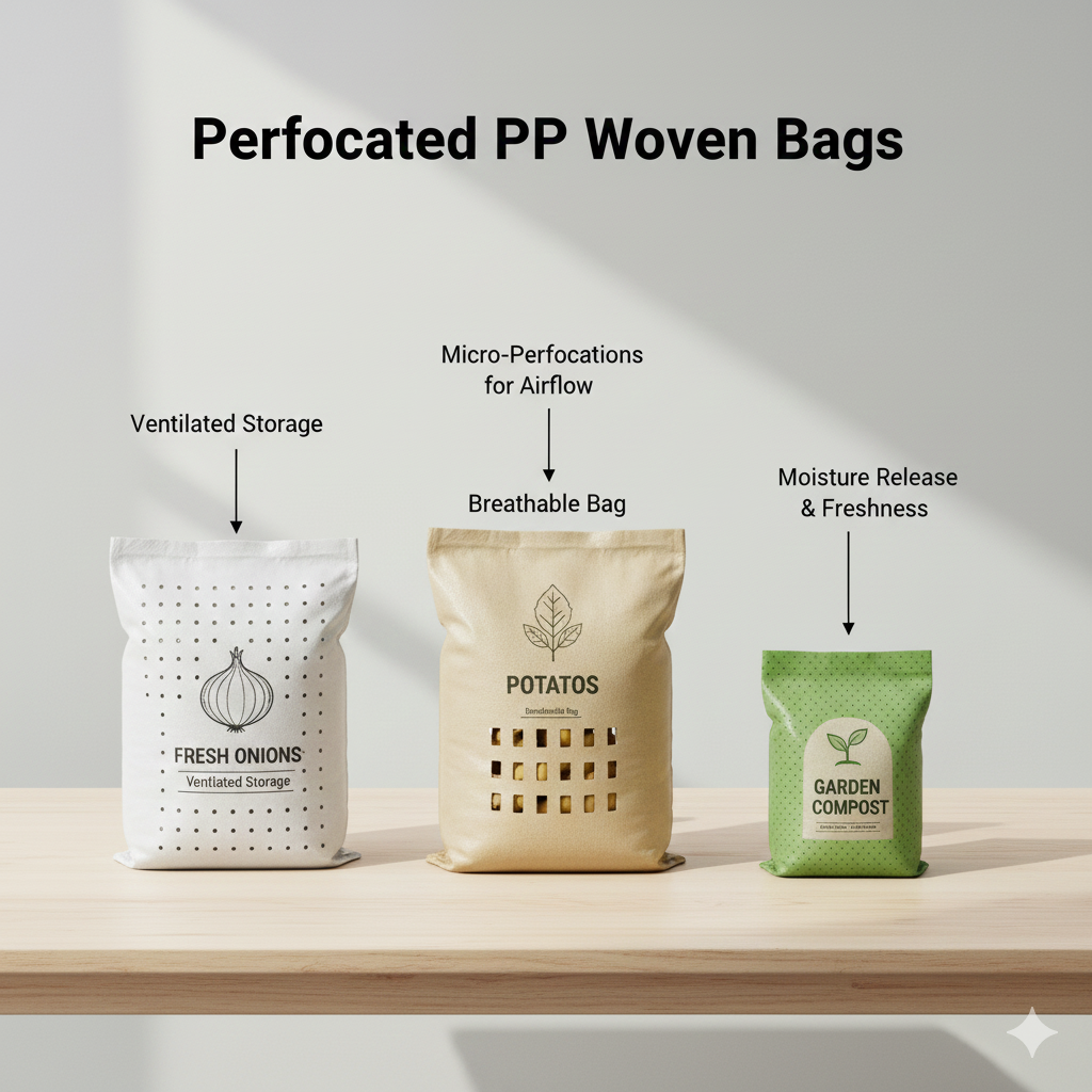 Perforated PP Woven Bags