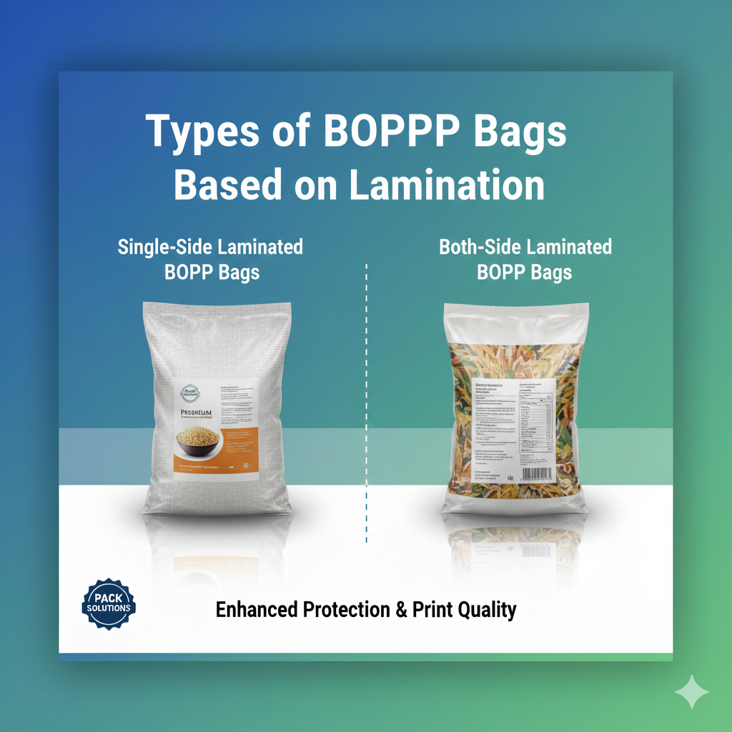Types of BOPP Bags Based on Lamination
