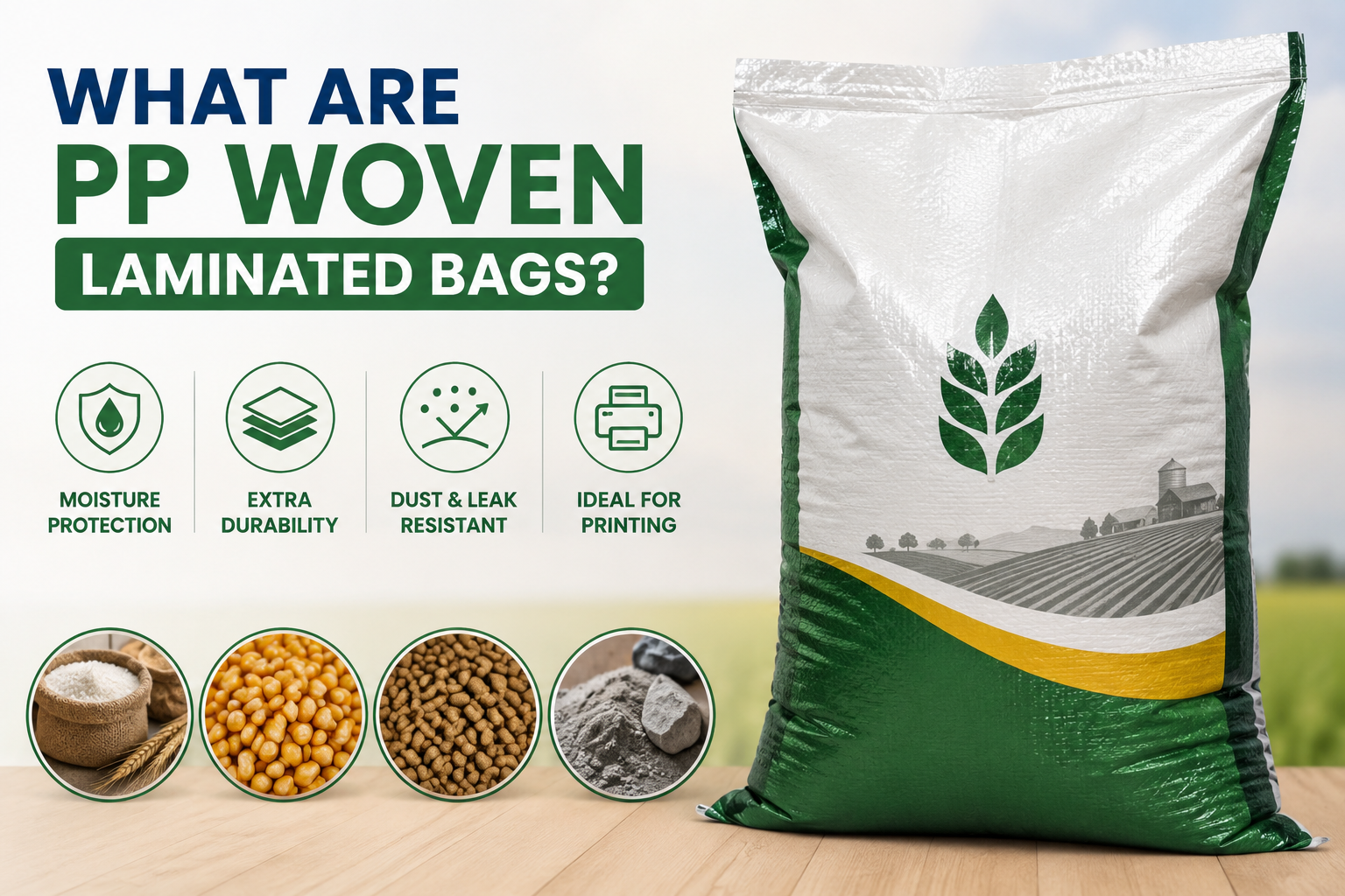 What Are PP Woven Laminated Bags