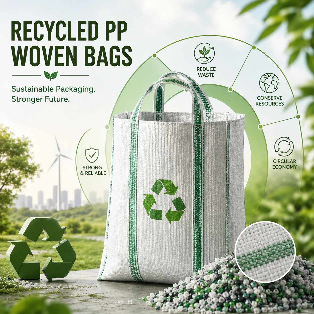 What Are Recycled PP Woven Bags and Why Are They Important