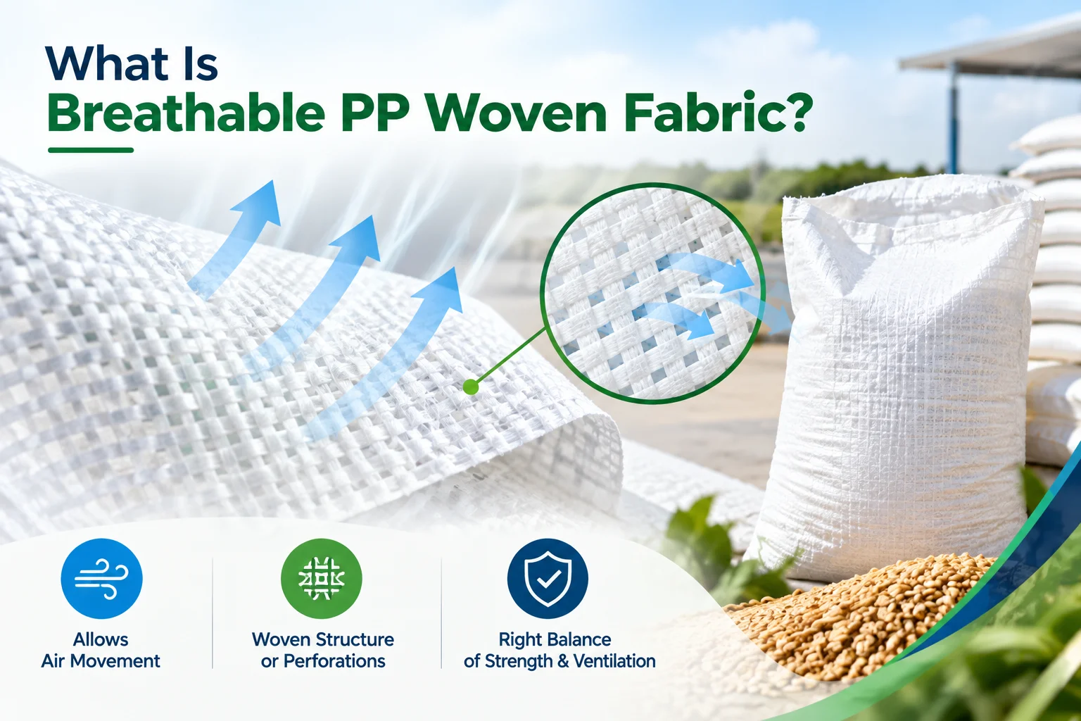 What Is Breathable PP Woven Fabric