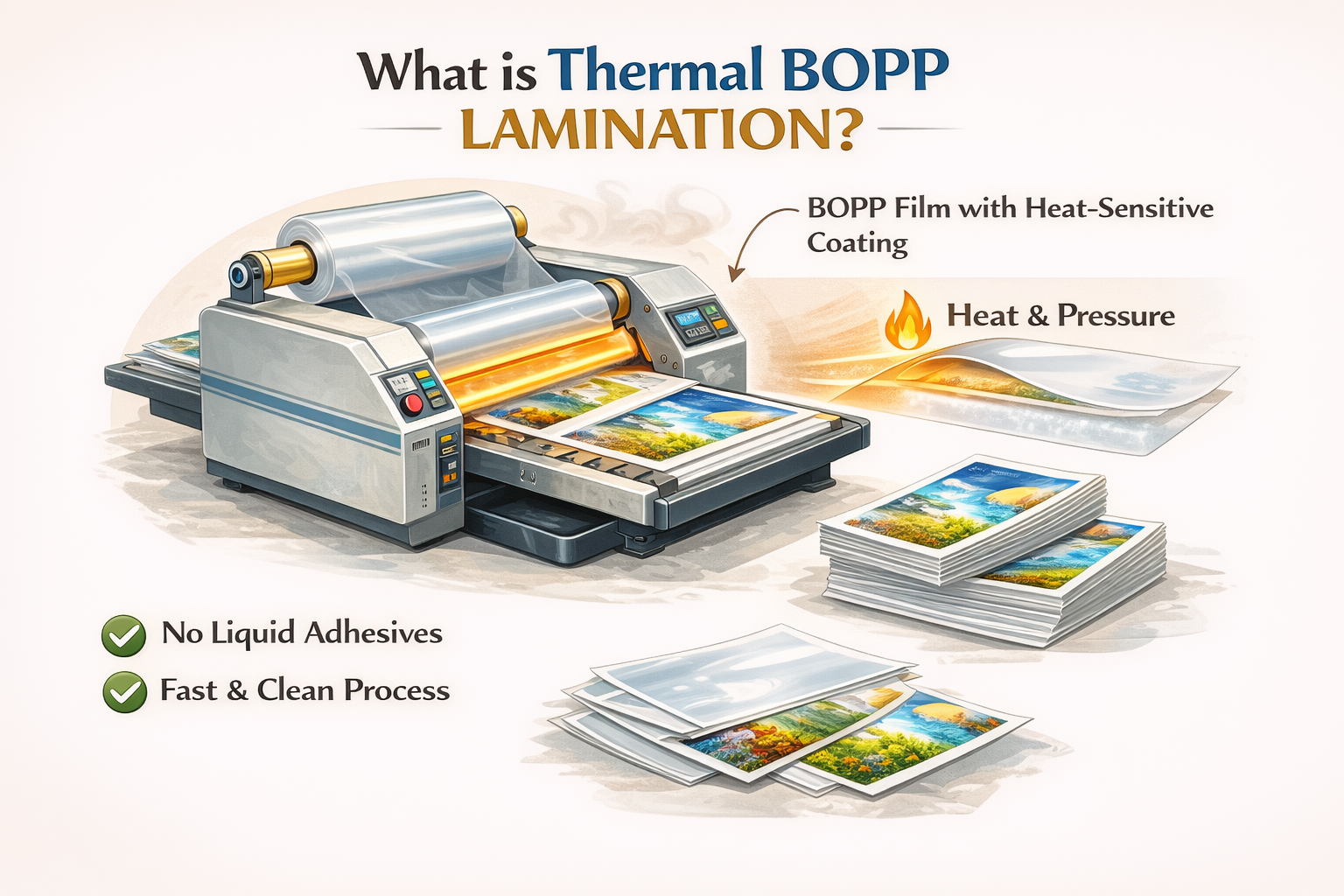 What Is Thermal BOPP Lamination
