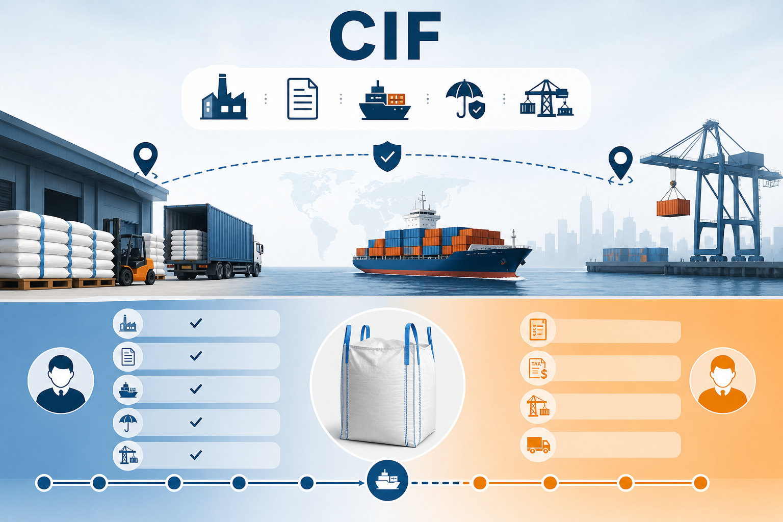 What is CIF in PP Woven Bag Imports