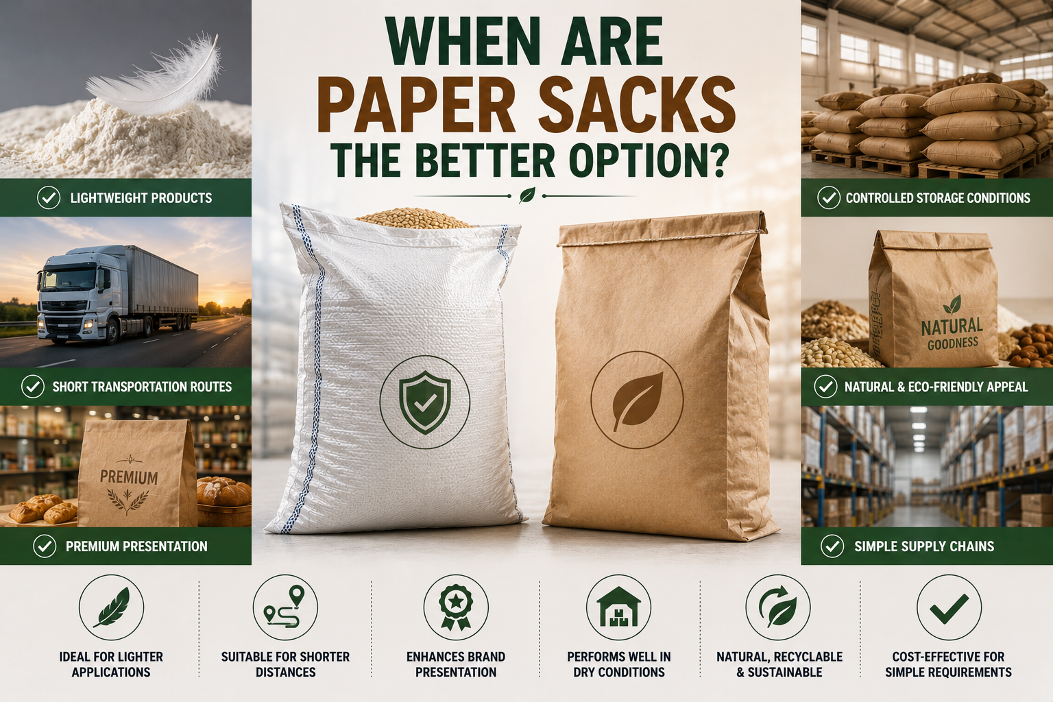 When Are Paper Sacks the Better Option