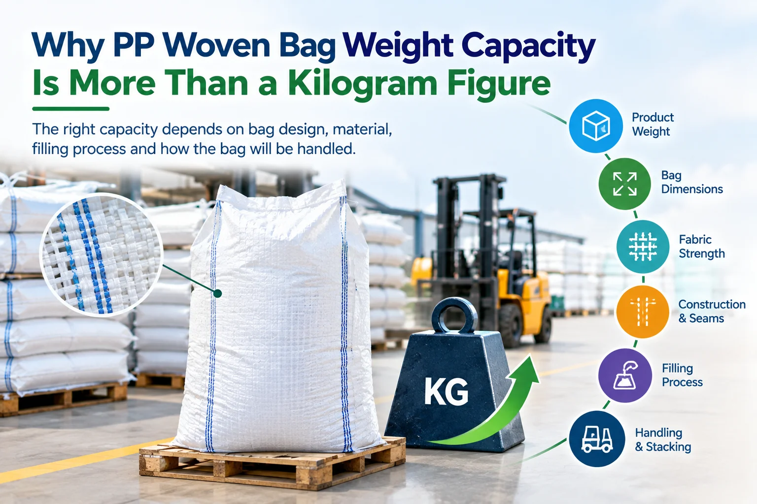 PP Woven Bag Weight Capacity