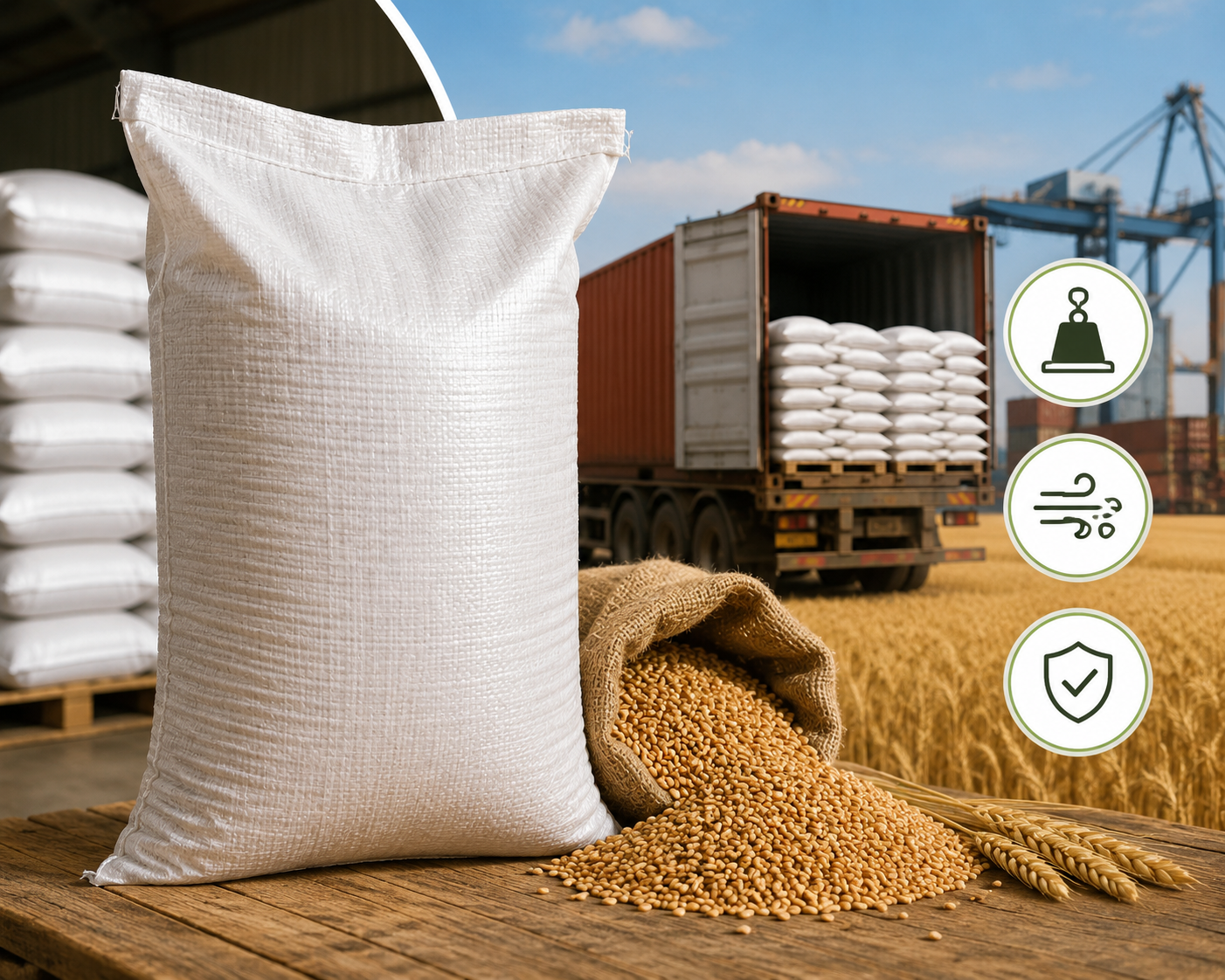 Why PP Woven Sacks Are Ideal for Romanian Grain Packaging