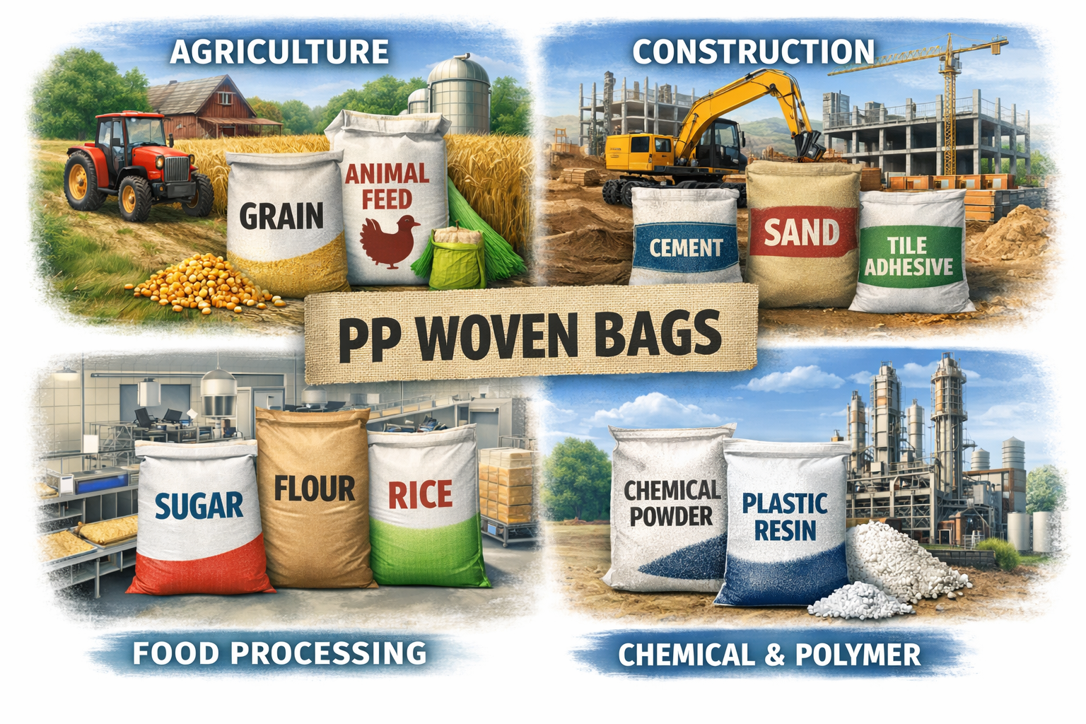 Why Romania’s Industries Prefer PP Woven Bags