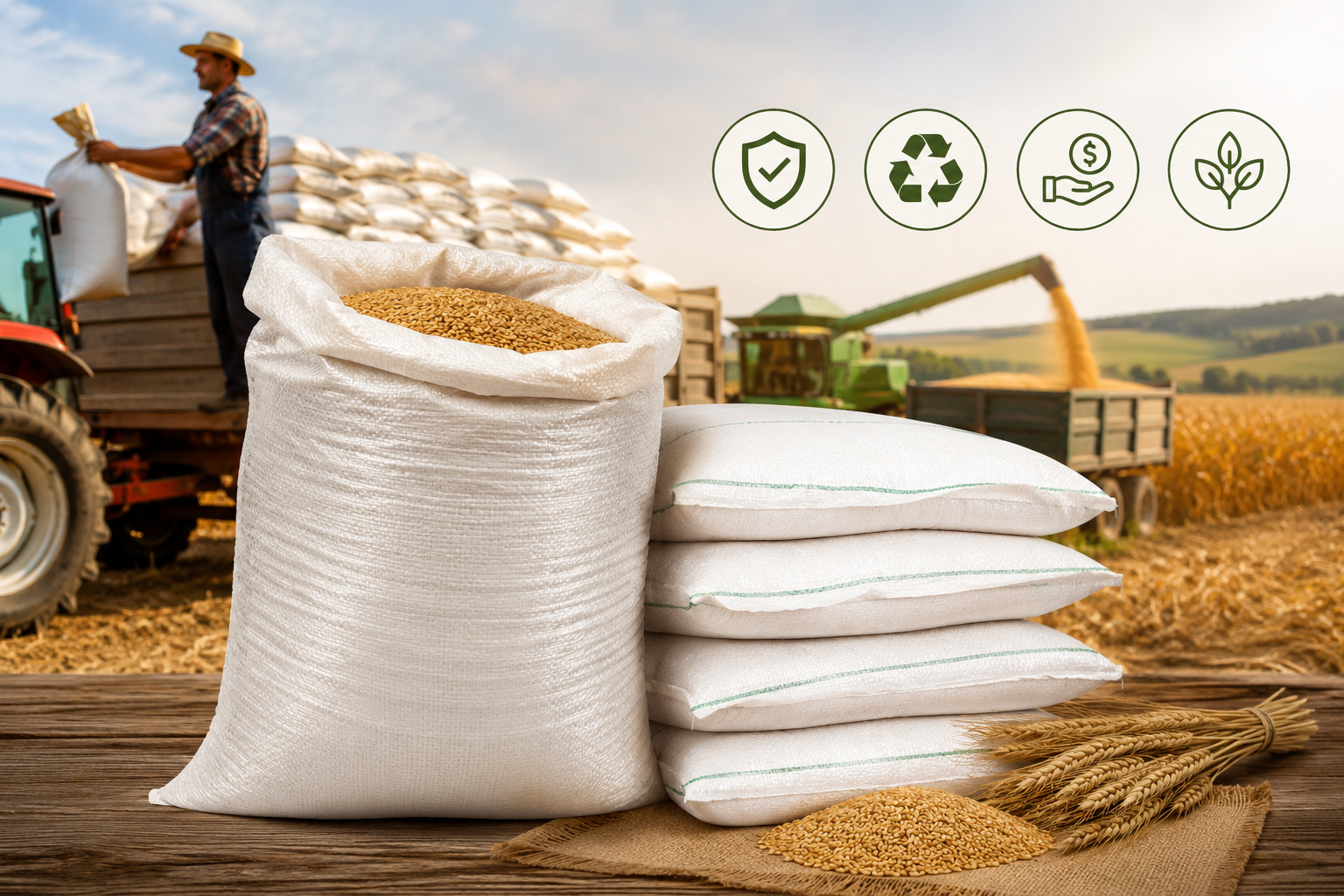 Why Romanian Farmers Prefer PP Woven Sacks