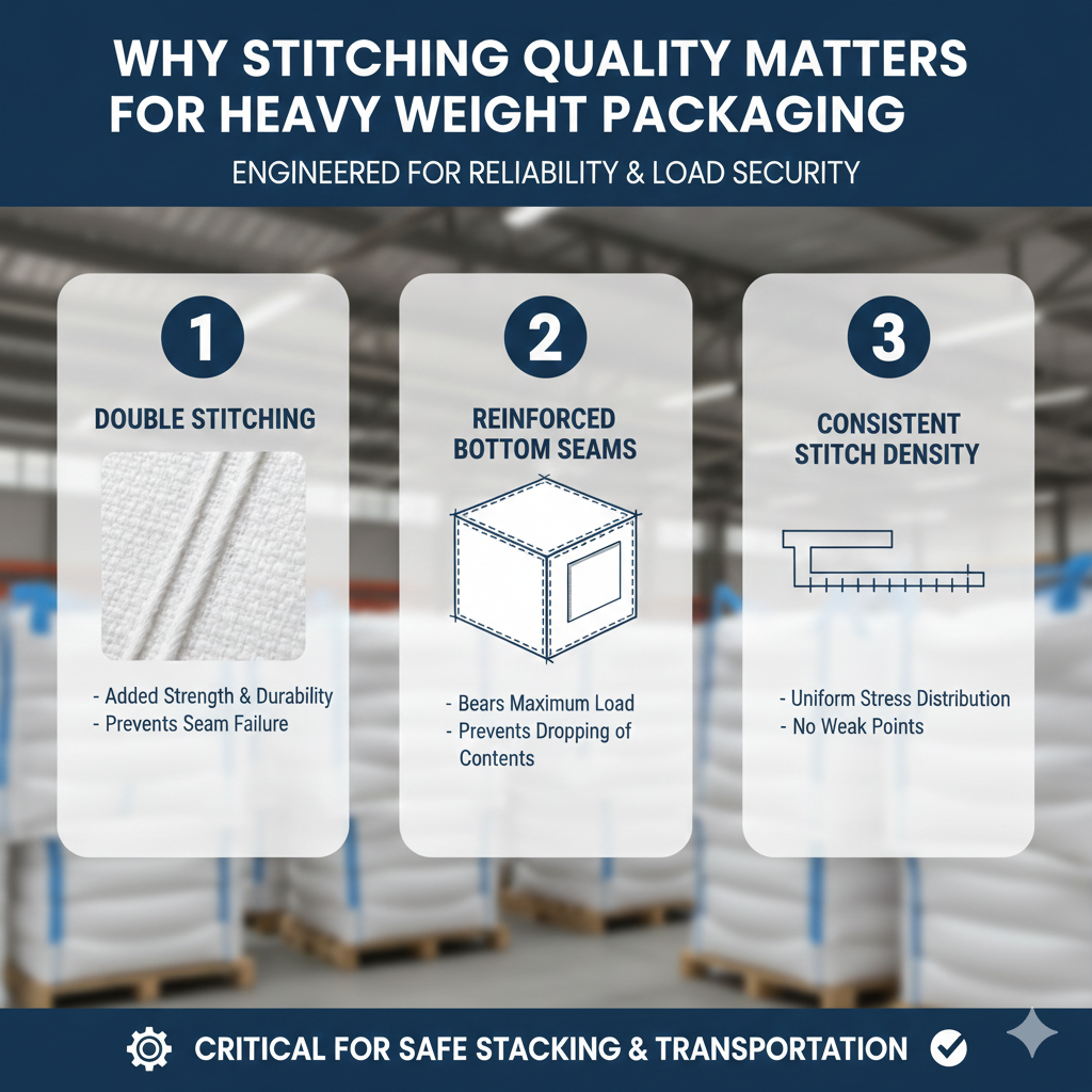 Why Stitching Quality Matters for Heavy Weight Packaging