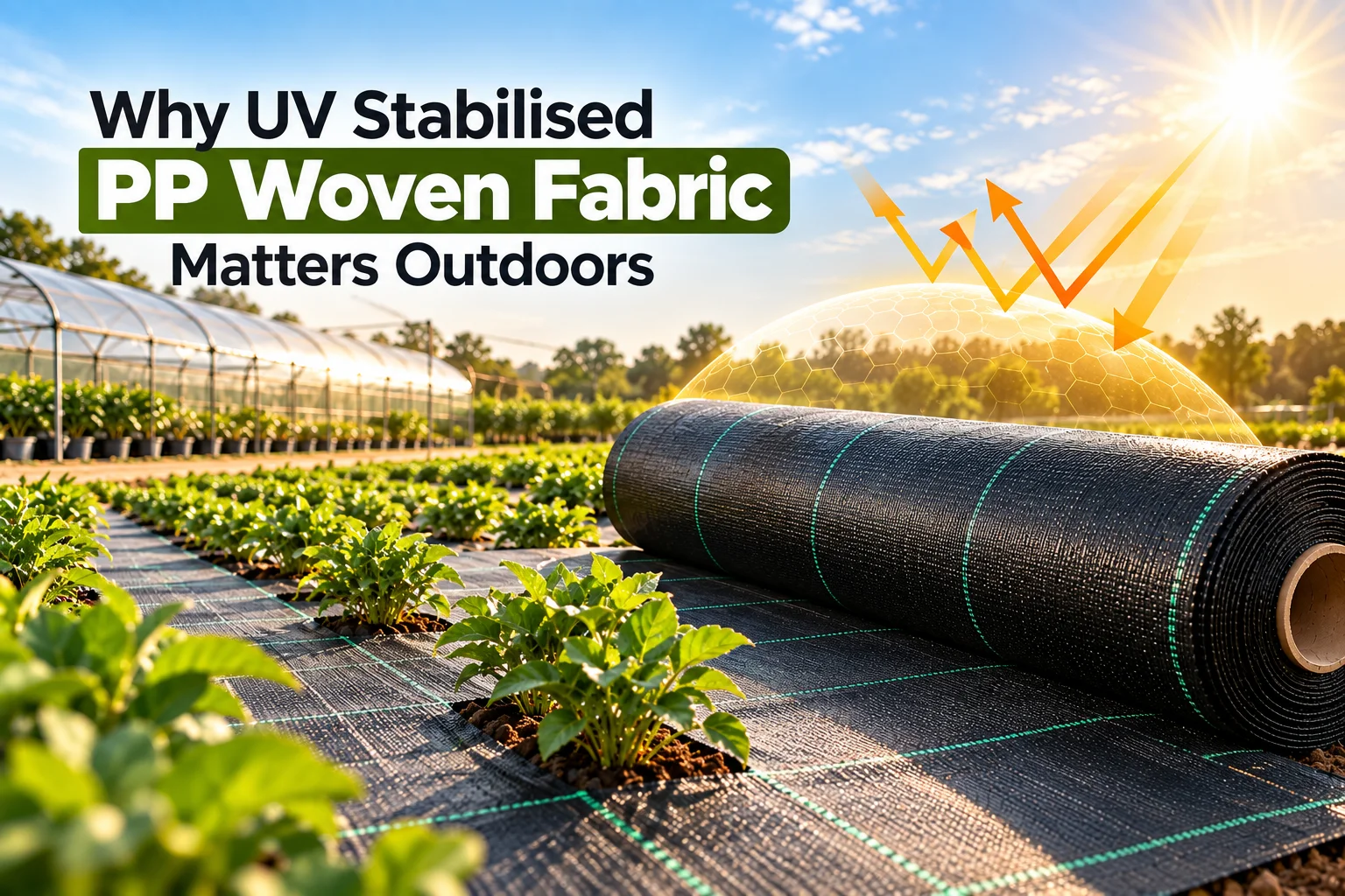 UV Stabilised PP Woven Fabric Matters Outdoors